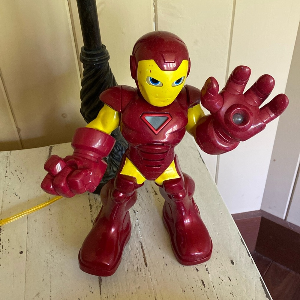 Iron man his voice still works